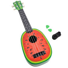 Standard tuning is gcea, which is the most common ukulele tuning.the adf#b tuning is shifted. Elegantoss Ukulele Guitar With Classical Nylon String Shaped Like A Watermelon 23 Inch For All Ages Walmart Com Walmart Com
