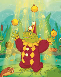 Cirque de Frog 🐸 🎪 I've been going nuts for frogs and toads lately!  Somebody stop me, haha! This one is a special homage to my first career as  a circus performer