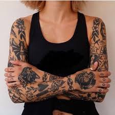 Blackwork Traditional Tattoo Sleeves By Graceaudreytattoo Traditional Tattoo Sleeve Traditional Tattoo Sleeve Tattoos For Women