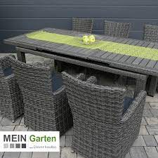 Preisvorschlag senden outdoor lounge garten rattan möbel. Gartenmobel Rattan Polyrattan Sitzgruppe Taneo Tisch Ausziehbar 170 220 Cm Der Marke Meinishop Bei Meingarten Shop De Meingarten Shop De Outdoor Living Gartenbedarf Grills Loungemobel