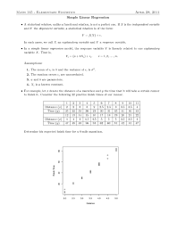 How to find coefficient of least squares linear regression is a method for predicting the value of a dependent variable y. Simple Linear Regression Worksheet For 9th 12th Grade Lesson Planet