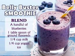 On top of that, you can easily adjust smoothies to meet your macros. 10 Tummy Flattening Belly Buster Smoothies Flat Belly Smoothie Flat Belly Foods Healthy Breakfast Smoothies