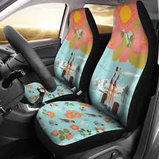 Floral Flight Attendant Car Seat Covers In 2020 Car Seats Custom Car Seats Carseat Cover
