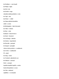 Atat in propozitie, cat si in fraza, virgula delimiteaza constructiile incidente: Cuvinte In Germana