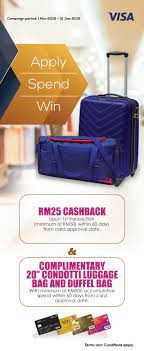 Get the card that's right for you and start earning miles. Apply Spend And Win With Your Aeon Credit Visa Card Aeon Credit Service Malaysia