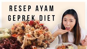 Anda harus coba satu per satu 20 resep olahan ayam rumahan paling enak ini, karena hampir setiap orang menyukai daging ayam, sekalipun orang yang yang takut dengan ayam hidup. Resep Ayam Geprek Diet Youtube