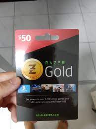 Razer gold gift card back picture. New Razer Gold Gift Card 48 For 50 Value Tickets Vouchers Vouchers On Carousell