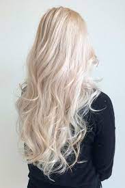 Ravishing side part for long layered hair. 19 White Blonde Hair Styles To Look Like The Queen Of Dragons White Blonde Hair Blonde Hair Color Light Blonde Hair