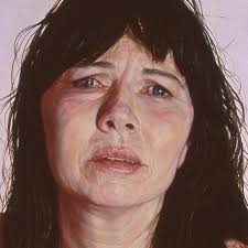 In the 1990's I lived in Santa Fe New Mexico. Actress/performance artist  #joharveyallen posed for several of my paintings. This is a detail of:  “Study for an Unlived Life” 1993, oil on