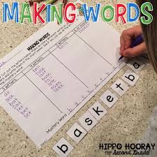 It always makes him _. Making Words For The Whole Year Word Work Stations Making Words Activities Making Words