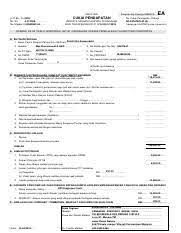 Semakan kad sim bank rakyat sampul kad kahwin berwarna sim kad u mobile sim kad borang ea word. Ea 18 Pdf Ea Malaysia Cukai Pendapatan 2016 C P 8a Pin A 017059 No Siri No Majikan E 03943967 04 Penyata Saraan Daripada Penggajian 2018 Bagi Tahun Course Hero