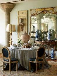 Intimate Dining Room In Mixture Of English And French Country Styles Love The French Country Dining Room Decor French Country Dining Room Country Dining Rooms