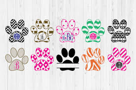 Download Paw Print Cut Files Graphic By Cutperfectstudio Creative Fabrica PSD Mockup Templates