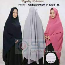 Kali ini aku berbagi tutorial cara membuat jilbab instan tanpa pet. Hijab Jumbo Wolfis Tanpa Pet Xxxl 120 X 145 Shopee Indonesia