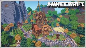 A Minecraft House Using All Wood Types In 2020 Types Of Wood Minecraft Houses Types Of Houses