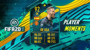 Man united fifa 20 predicted lineup. How To Complete De Gea Player Moments Sbc In Fifa 20 Solutions Cost Dexerto