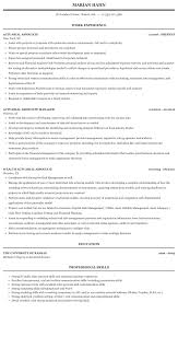 actuarial associate resume sample