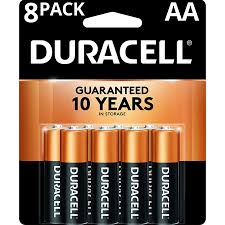 Duracell 1 5v Coppertop Alkaline Aa Batteries 8 Pack