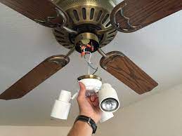 Apart from the obvious fact that the average ceiling fan weighs a lot more than the average ceiling light, the vibration that occurs while the fan blades are rotating could put. Ceiling Fan Light Fixture Replacement Ifixit Repair Guide
