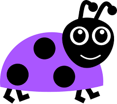 Black And White Ladybug Clipart Style Guide Clker Ladybug Purple Ladybugs Clip Art