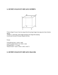 Check spelling or type a new query. Doc Rumus Bangun Ruang Alif Baskoro Academia Edu