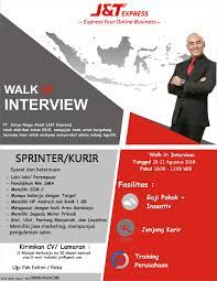 Lima mahasiswa institut sepuluh november surabaya, berhasil. Lowongan Sprinter Kurir J T Express Loker Surabaya