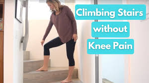Climbing Stairs Without Knee Pain Youtube