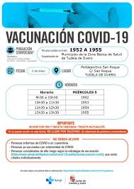 It was first identified in december 2019 in wuhan,. Calendario De Vacunacion En Rioseco Tudela Y Medina