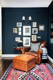This Is How To Decorate With Blue Walls Nonagon Style Living Room Inspiration Home Decor House Interior