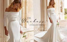Worn and loved by generations of brides, these iconic dresses hold a timeless romance. Ellis Bridals British Wedding Dress Designer In London