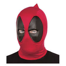 Deadpool Deluxe Fabric Overhead Mask Entertainment Earth Deadpool Mask Deadpool Costume Deadpool