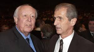 Maire de @villedetoulon président de la @metropoletpm et de l'association des @mairesduvar ancien ministre #toulon #métropoletpm. Jean Claude Gaudin Et Hubert Falco Places Sous Le Statut De Temoin Assiste