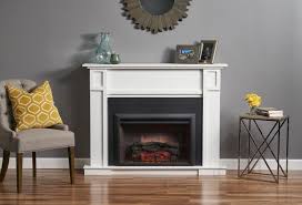 Electric fireplace with enhanced log display and white mantel the sienna electric fireplace offers the the sienna electric fireplace offers the perfect blend of style and functionality to any room its placed in. White Fireplace Cabinet Landscapelightingproducts Com