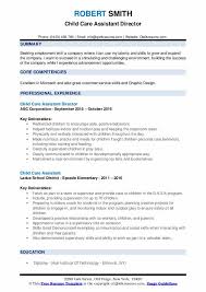 Cv creator, cv generator, cv building service Child Care Assistant Resume Samples Qwikresume