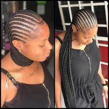 Cindysmagicaltouch On Instagram All Back Small Voiceofhair Braided Small Feed In Braids Lemonade Braids Hairstyles Braided Cornrow Hairstyles