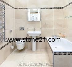 We sell bathroom cabinets in our showroom spanish and italian manufacturers. Crema Marfil Marble Tiles Spain Beige Marble Bath Design From China Stonecontact Com