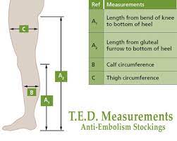 Health Products For You Compression Stockings Size Charts