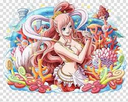 Mermaid Princess Shirahoshi, One Piece Perona illustration transparent  background PNG clipart | HiClipart