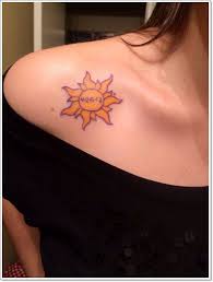 Collar Bone Though She Be But Little She Is Fierce Tattoo 50 Fabulous Collarbone Tattoos For Men And Women Tangled Tattoo Disney Tangled Tattoo Collar Bone Tattoo