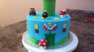 Check out these amazing mario birthday party ideas. Super Mario Bros Cake Tutorial