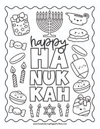 Hanukkah Coloring Pages (Free Printable PDFs) - Cute Coloring Pages For Kids