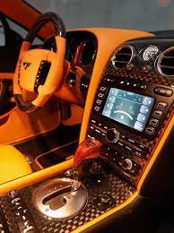 Fantastic 2017 Bentley Bentayga Suv This Bently Interior In Orange Is Hot Bentley Continental Gt Bentley Continental Bentley Suv