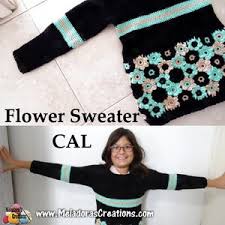 Sign up for emails & receive our print catalog. Crochet Flower Sweater Cal Allfreecrochet Com