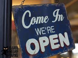 Come On In We Re Open It S Back To Business Here At El Gato Join Us From 12pm Elgatonegrota Promote Small Business Small Business Services Small Business