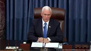 The mob that invaded the capitol nearly reached the senate floor only about a minute after pence left the chamber, the washington post reported. Us Mike Pence Refuses To Invoke 25th Amendment News Dw 13 01 2021