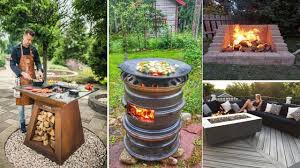 33 Creative Fire Pit For Your Backyard Landscaping Ideas And Bbq Grill Garden Ideas Youtube In 2020 Fire Pit Fire Pit Backyard Backyard Landscaping