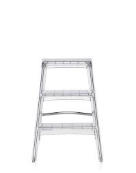 kartell upper stepladder, clear