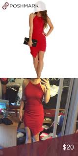 Windsor Red Asymmetrical Dress Red Asymmetrical Dress Asymmetrical Dress Dresses
