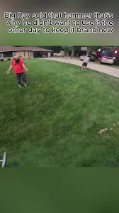 Big Ray sold that hammer that’s why he didn’t want to use it the other day  to keep it brand new #xyzbca #youtube #fyp #viral #concrete #construction  #diy #viral #worklife #victoryoutdoorservice #vlog