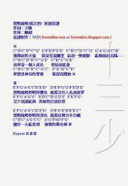 嚟曬譜 想唱就唱 張含韵 原創笛譜 blog posts chart blog